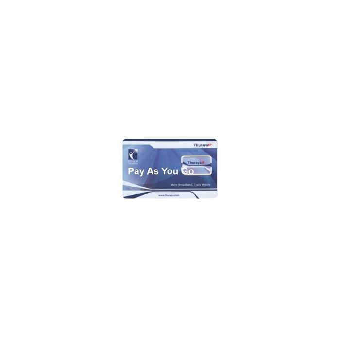 Thuraya Pay As You Go Plan