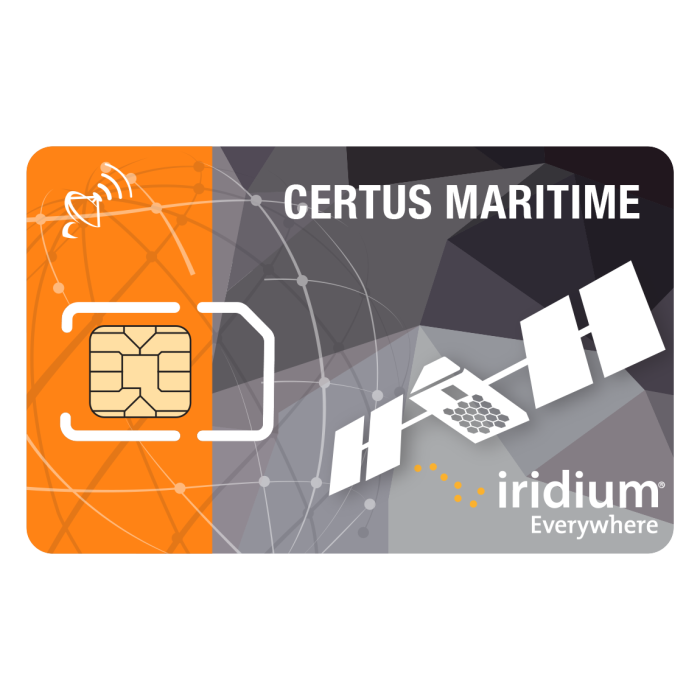Iridium Certus Maritime VSAT Plan (3 Month Commitment)
