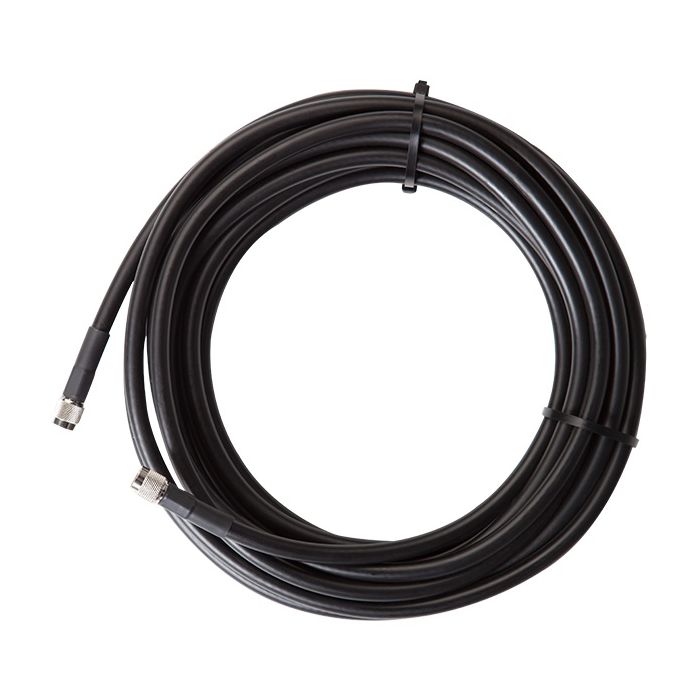 LMR 195 Coaxial Cable with N Male / N Male Connectors - 75.5 Feet / 23m